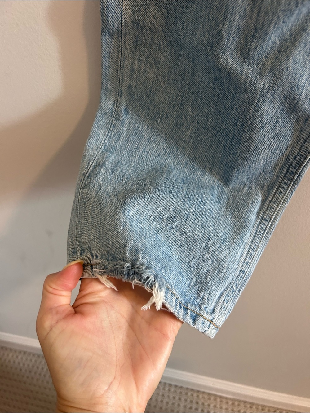 Agolde Classic Light Blue Jeans Size 22 (more like Size 25) - Picture 13 of 16